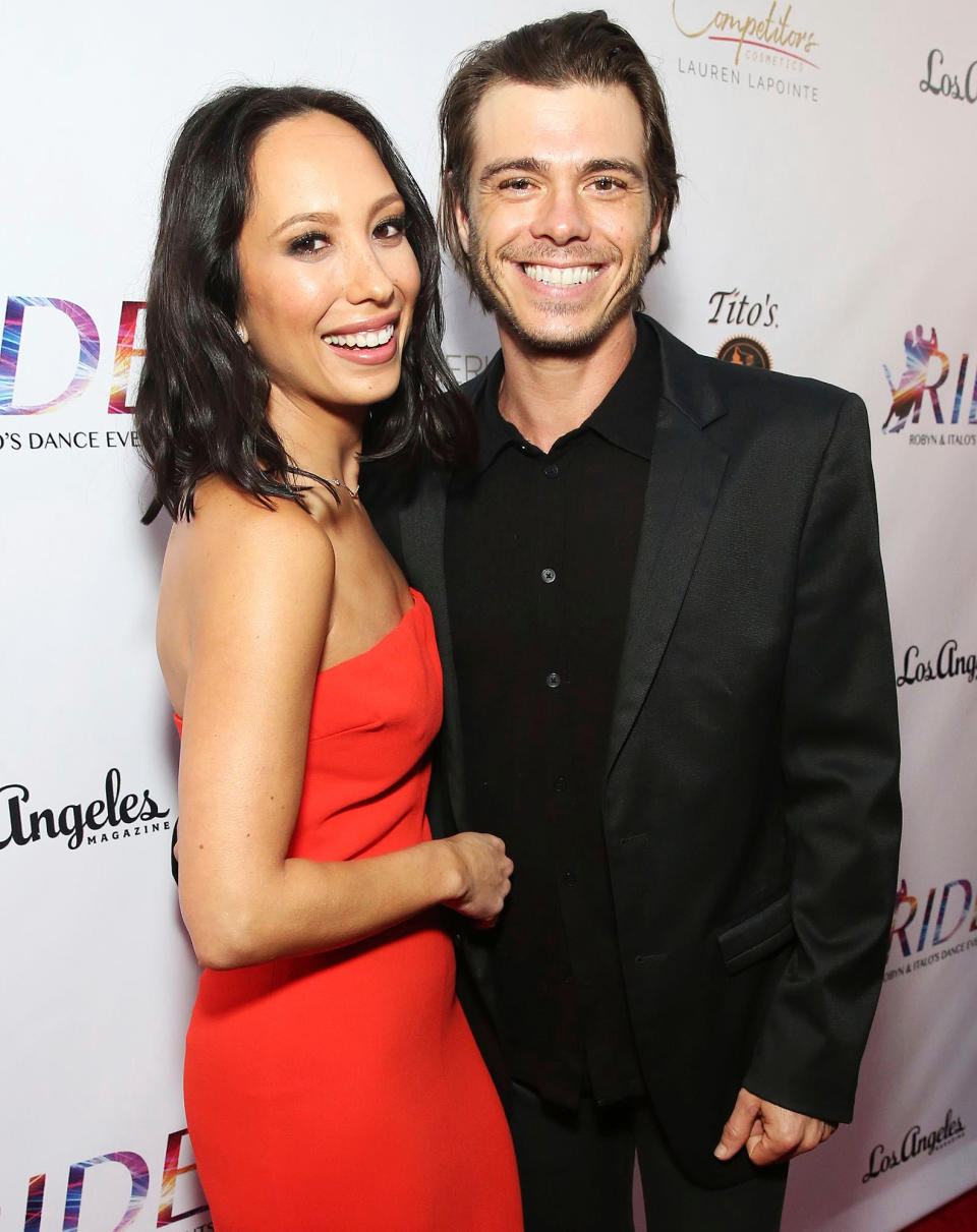 Cheryl Burke and Matthew Lawrence