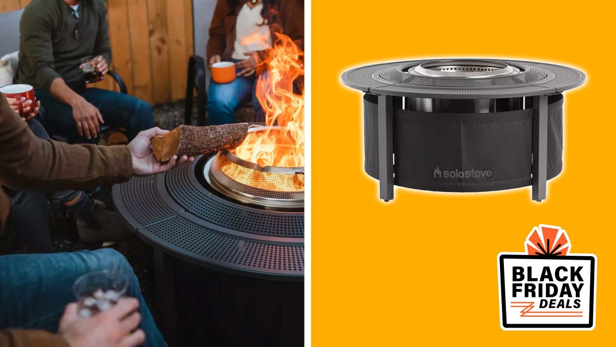 Shop this Black Friday sale to save $160 on the new Solo Stove Fire Pit Surround.