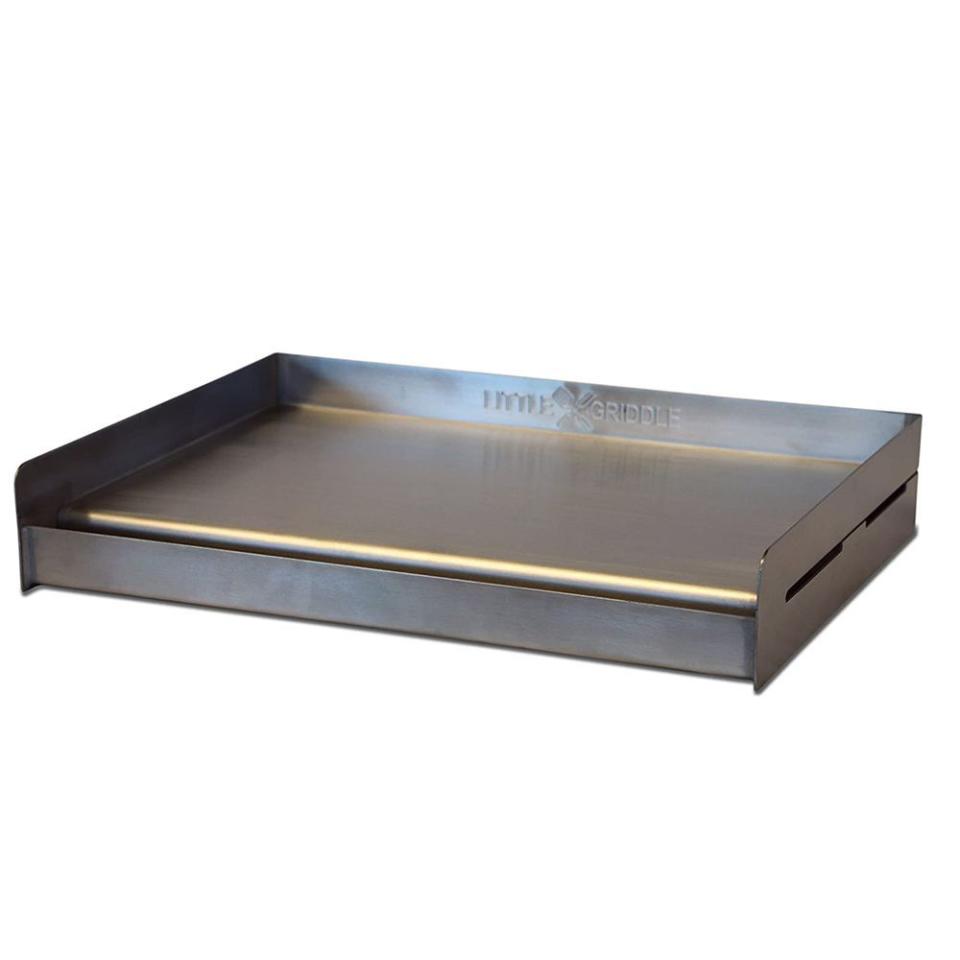 4) Sizzle-Q Stainless Steel Griddle