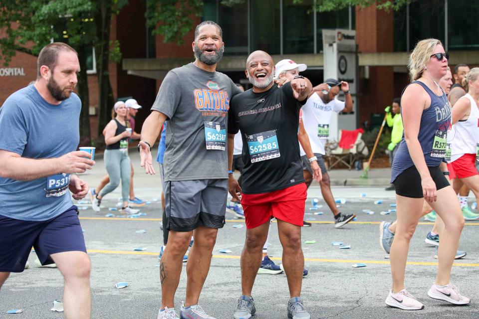 Here are some more photos from the 2023 Peachtree Road Race.