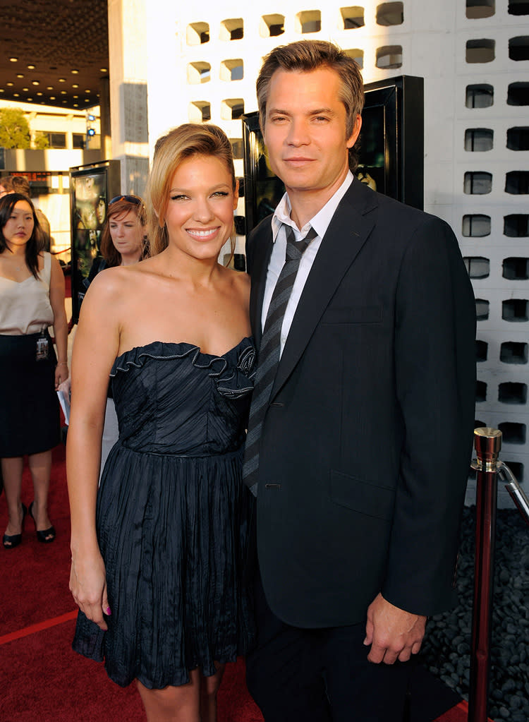 A Perfect Getaway LA Premiere 2009 Kiele Sanchez Timothy Olyphant