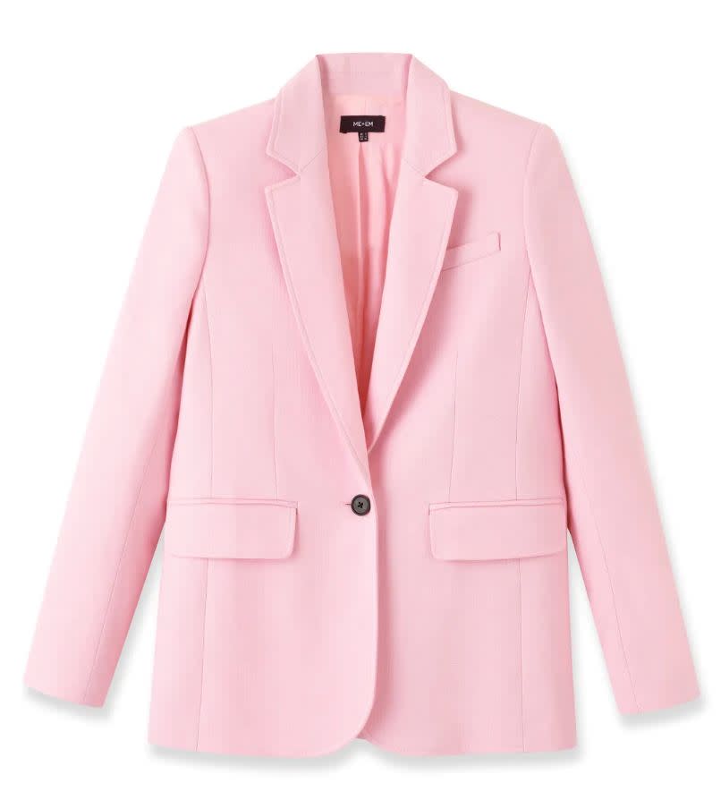 Pink me+em blazer