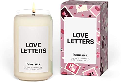 Homesick Love Letters Premium Scented Candle (Amazon / Amazon)