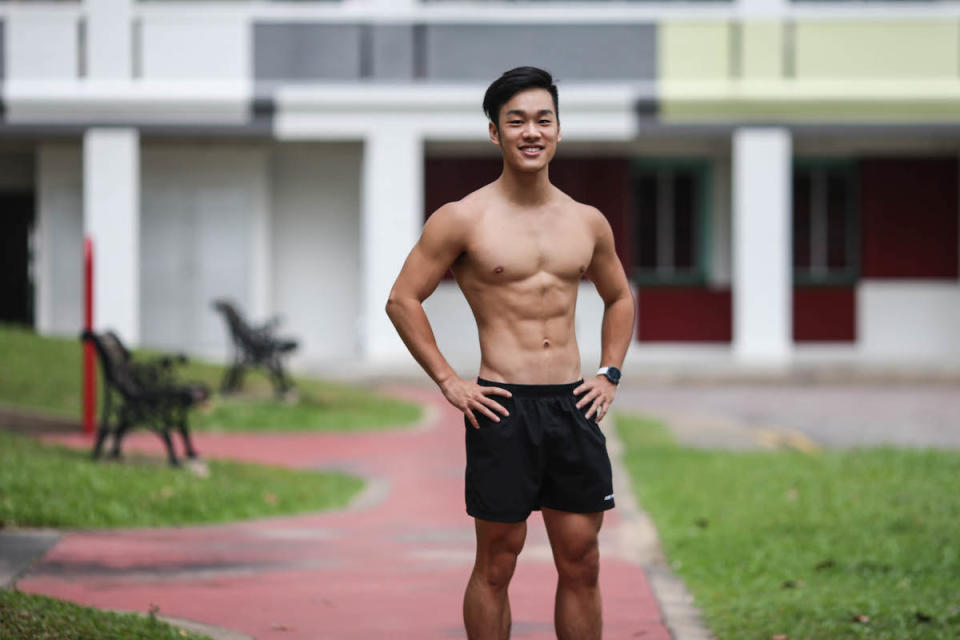 Samuel switched from triathlon to hybrid fitness.