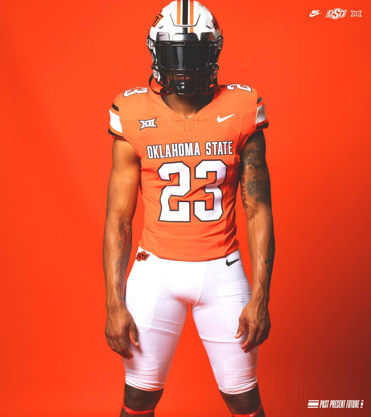 New Oklahoma State football uniforms feature a nod to Barry Sanders