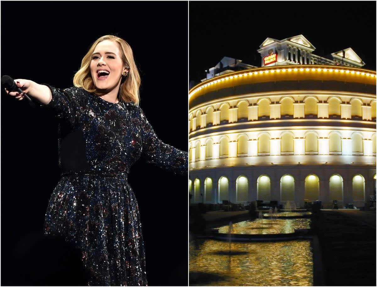 Adele has extended her run at The Colosseum in Las Vegas (Getty)