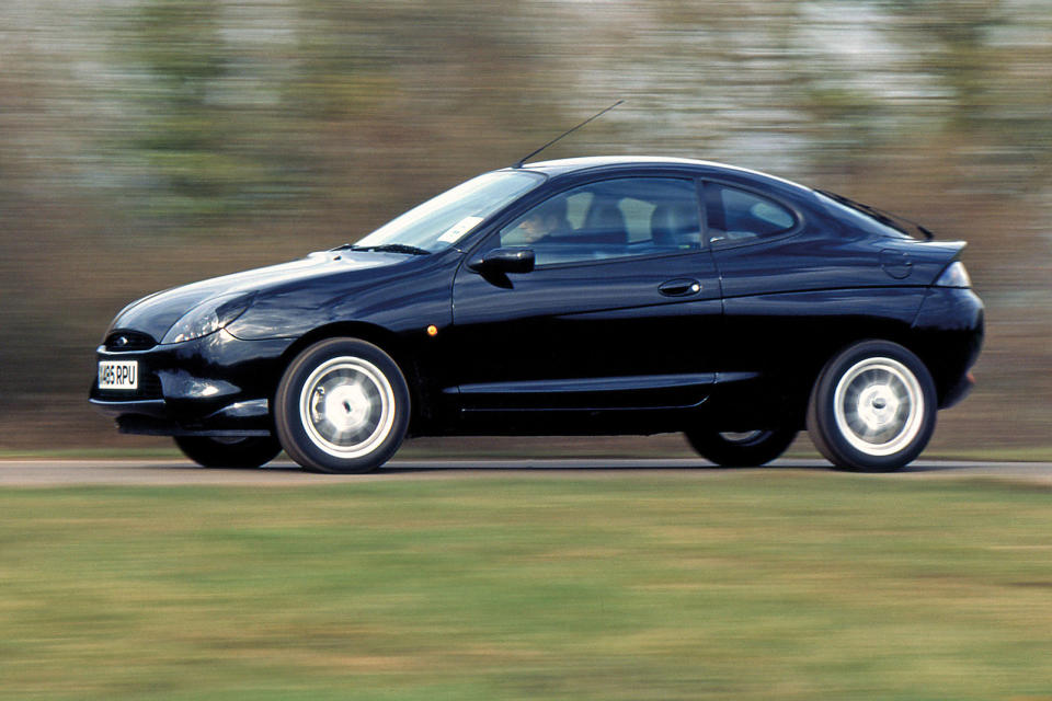 <p><span><span>Ford nailed it when the Cologne-built Puma coupe was launched in </span><strong><span>1997</span></strong><span>. There may have been Fiesta underpinnings, but they delivered superb handling and a </span><strong><span>zingy</span></strong><span> 1.7-litre engine added to the fun. This motor was built with help from Yamaha, which designed the cylinder head, which gave the motor its free-revving nature and 123bhp.</span></span></p><p><span><span>The Puma Racing’s engine had an extra 30bhp at </span><strong><span>153bhp</span></strong><span>, bulging wheelarches, and handling developed by Ford’s racing department.</span></span></p>