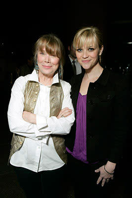 Sissy Spacek and Reese Witherspoon at the Los Angeles premiere of Summit Entertainment's Penelope  02/20/2008 Photo: Todd Williamson, WireImage.com