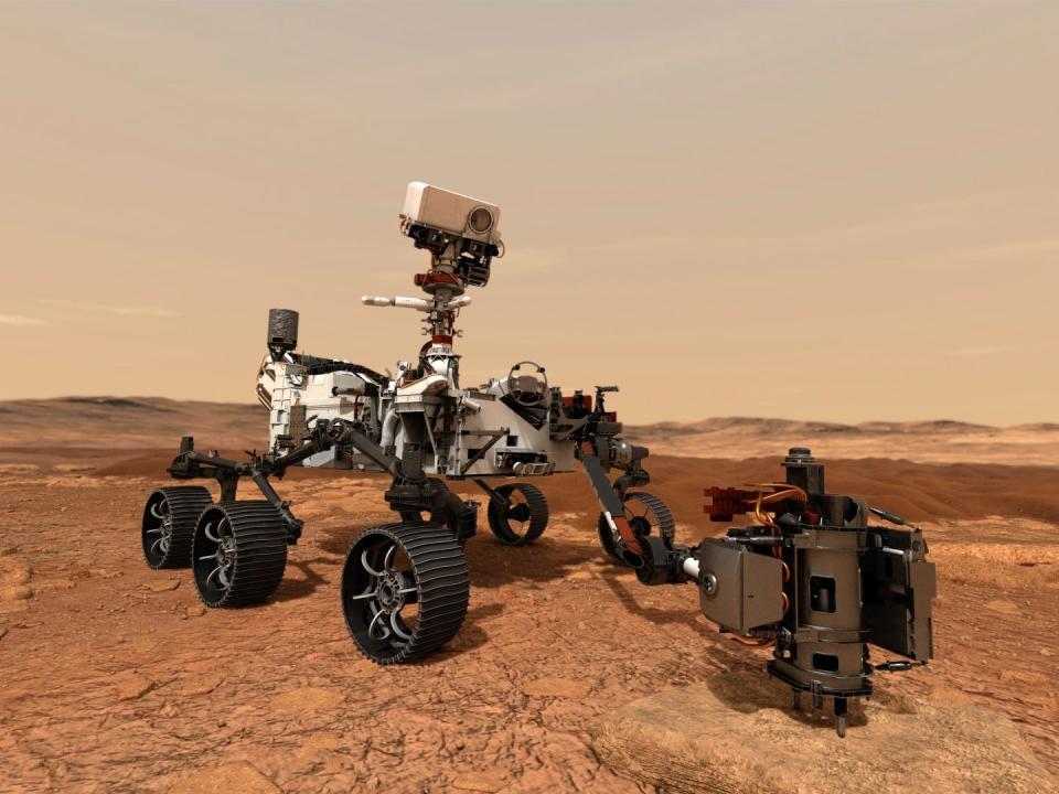 mars 2020 rover sample collection