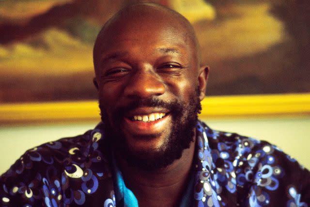 <p>Michael Putland/Getty</p> Isaac Hayes