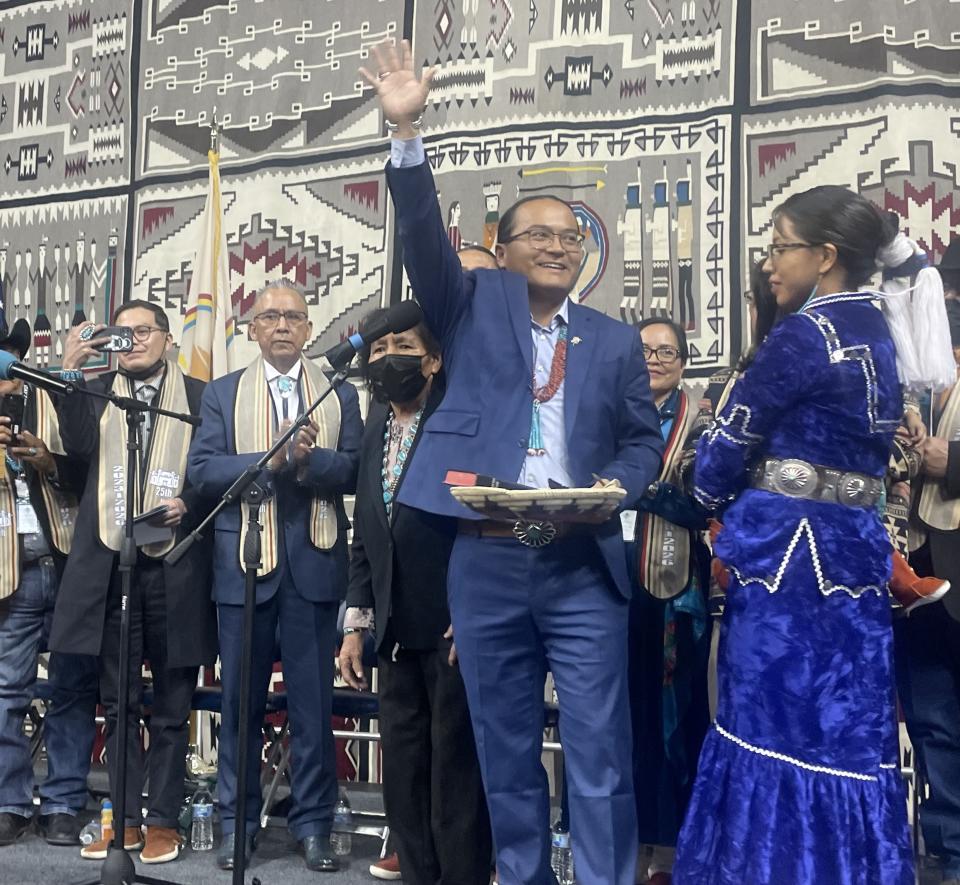 <p><em>Navajo Nation President Buu Nygren at his inauguration. (Photo/Levi Rickert)</em></p> <p>Native News Online covered the inauguration of Buu Nygren who at 36 years-old became the youngest person ever to be elected to preside over the Navajo Nation that has the geographic size of the state of West Virginia. </p> <p>In his inaugural address, Nygren thanked outgoing President Jonathan Nez for serving the Navajo Nation during the COVID-19 pandemic, which afflicted over 80,000 Navajo citizens and caused the death of almost 2,000. </p> <p>Nygren committed to make every decision he makes as president based on whether or not the basic needs of the Navajo Nation will be met. | <a href="https://nativenewsonline.net/currents/buu-nygren-youngest-navajo-nation-president-ever-inaugurated" rel="nofollow noopener" target="_blank" data-ylk="slk:Read more;elm:context_link;itc:0;sec:content-canvas" class="link ">Read more</a></p> <h5> <a href="https://nativenewsonline.net/the-rise-of-indigenous-doulas" rel="nofollow noopener" target="_blank" data-ylk="slk:The Rise of Indigenous Doulas;elm:context_link;itc:0;sec:content-canvas" class="link ">The Rise of Indigenous Doulas </a></h5> <figure><figcaption> <p><em>Baby Graham wears traditional moccasins Shannon purchased for him at the The Daybreak Star powwow in Seattle. (Photo/Jessica Lázaro Moss)</em></p> <p>A <a href="https://doh.wa.gov/sites/default/files/2023-02/141-070-MaternalMortalityReviewPanelReport-2023.pdf?uid=64c7e4a4e74a5" rel="nofollow noopener" target="_blank" data-ylk="slk:report;elm:context_link;itc:0;sec:content-canvas" class="link ">report</a> published in early 2023 by the state of Washington health department shows that Native mothers there die eight and a half times more often than white mothers during pregnancy or within a year after–more than any other race. </p> <p>That staggering dispartity alone was cause for Native News Online to this health inequity ample coverage. </p> <p>More than 80% of all maternal deaths, the report found, were preventable. Although the problem is deeply rooted in systemic inequity for Black and Indigenous people in the United States, the solution is coming from the inside: In order to save Native mothers’ lives, Native mothers and aunties are taking on the cause themselves, by providing free physical, emotional, educational, and spiritual support to Indigenous mothers and their families before, during, and after their baby is born. | <a href="https://nativenewsonline.net/the-rise-of-indigenous-doulas" rel="nofollow noopener" target="_blank" data-ylk="slk:Read more;elm:context_link;itc:0;sec:content-canvas" class="link ">Read more</a></p> <h5><a href="https://nativenewsonline.net/currents/faces-of-the-potawatomi-gathering-2023" rel="nofollow noopener" target="_blank" data-ylk="slk:Faces of the Potawatomi Gatherng 2023;elm:context_link;itc:0;sec:content-canvas" class="link ">Faces of the Potawatomi Gatherng 2023 </a></h5> <figure><figcaption><em>Dancer at the Potawatomi Gathering Powwow in July 2023. (Photo/Levi Rickert)</em></figcaption></figure> </figcaption></figure> <p>Established in the summer of 1994, each year the Potawatomi Gathering was established iby the Wasauksing First Nation to revitalize the Potawatomi culture, language, and identity. </p> <p>Over 2,000 Potawatomi citizens from 11 Potawatomi tribal nations gathered this past week in southwest Michigan at the Pine Creek Indian Reservation, near Battle Creek and the Nottawasseppi Huron Band of the Potawatomi's Firekeepers Casino Hotel for the Potawatomi Gathering 2023. </p> <p>The Potawatomi Gathering kicked off on last Monday in July with language workshops, On Thursday, Potawatomi leaders met to discuss common issues and on Friday the Potawatomi Economic Summit was held to discuss the various means each tribe is improving tribal business enterprises owned by the Potawatomi tribal nations. |<a href="https://nativenewsonline.net/currents/faces-of-the-potawatomi-gathering-2023" rel="nofollow noopener" target="_blank" data-ylk="slk:Read more;elm:context_link;itc:0;sec:content-canvas" class="link "> Read more</a> </p> <h5><a href="https://nativenewsonline.net/sovereignty/carlisle" rel="nofollow noopener" target="_blank" data-ylk="slk:'It’s happy sad': Two Oyate Boys Leave Carlisle, Others Left Behind;elm:context_link;itc:0;sec:content-canvas" class="link "> 'It’s happy sad': Two Oyate Boys Leave Carlisle, Others Left Behind</a> </h5> <figure><figcaption> <p><em>Angeline Wanna (left), Sisseton Wahpeton assistant archivist, sings as she carries the coffin holding Amos LaFromboise, the first documented child to ever die at Carlisle Indian Industrial School 144 years ago, to the tribal van bringing him home. (Photo: Jenna Kunze)</em></p> <p><span>Smudged sage billowed into the air on Tuesday, September 19, as members from the Sisseton Wahpeton Oyate tribe of South Dakota and Spirit Lake Tribe of North Dakota carried small wooden coffins at Carlisle Indian cemetery containing their relatives’ remains to the tribal van that would bring them home after nearly 150 years away.</span></p> <p><span>Around them, a crowd of tribal members and Army staff gathered, many with clasped hands and bowed heads.</span></p> <p><span>Going home were two Oyate boys: Edward Upright (Spirit Lake Nation) and Amos LaFromboise (Sisseton Wahpeton Oyate). The boys left their homes in the Dakotas in 1879 when they were 13 and 12 years old, respectively. They were each the son of a powerful tribal leader—Amos of Joseph LaFromboise, a founding father of his tribe, and Edward of Chief Waanatan—in line to become hereditary chiefs of their respective tribes when they grew older. Instead, they never left Carlisle: They both died before they turned 16. | <a href="https://nativenewsonline.net/sovereignty/carlisle" rel="nofollow noopener" target="_blank" data-ylk="slk:Read more;elm:context_link;itc:0;sec:content-canvas" class="link ">Read more</a></span> </p> <h5><a href="https://nativenewsonline.net/lighting-up-navajo-nation" rel="nofollow noopener" target="_blank" data-ylk="slk:Lighting Up Navajo Nation;elm:context_link;itc:0;sec:content-canvas" class="link ">Lighting Up Navajo Nation</a></h5> <figure><figcaption> <p>Shirley Chi on her family homestead in Navajo Nation. (Photo/Elyse Wild </p> <div> <div>Shirley Chi and her sister live on their family homestead in a remote region of the Navajo Nation. The Chi sisters lived most of their lives without electricity and were hooked up to the grid last year during a Light Up Navajo, a mutual aid project that hooks up Navajo homes to electricity. This photo captures the moment Shirley spoke about how electricity has changed their lives. After a pause, she said she wished her parents, now deceased and who never had electricity, could see the family home lit up under the night sky.</div>   <div> <p>For the Navajo families living without electricity, daily life is complicated. Many keep food in camping coolers packed with ice bought from one of just 13 full-service grocery stores on the reservation. Some use generators, especially if a family member has medical needs that require medicine to be kept at certain temperatures.</p> <p>Long drives are something people living in Navajo Nation are used to. Across the Nation’s 16 million acres, towns are infrequent. Gas stations often double as laundromats. Without electricity to pump water from wells, it’s not uncommon for citizens to drive up to hours away to fill up 250-gallon plastic barrels with water for cooking, cleaning and drinking. The NTUA — the multi-utility owned by the tribe — estimates 17,000 homes on the Nation lack running water. | <a href="https://nativenewsonline.net/lighting-up-navajo-nation" rel="nofollow noopener" target="_blank" data-ylk="slk:Read more;elm:context_link;itc:0;sec:content-canvas" class="link ">Read more</a></p> </div> </div> <h5><a href="https://nativenewsonline.net/arts-entertainment/photos-from-the-101st-sante-fe-indian-market" rel="nofollow noopener" target="_blank" data-ylk="slk:Photos from the 101st Santa Fe Indian Marketᐧ;elm:context_link;itc:0;sec:content-canvas" class="link ">Photos from the 101st Santa Fe Indian Market<span>ᐧ</span></a></h5> <figure><figcaption> <p><em>An award-winning decorated jingle dress in the diverse arts category at the 101st Santa Fe Indian Art Market. (Photo/Darren Thompson</em></p> <div class="a3s aiL"> <div>The Santa Fe Indian Art Market is the largest Native Amercan art show in the world. Buyers come from around the globe to purchase beautiful Native American that is keeps the long history alive.</div>   <div class="adL"><em>Native News Online</em> was on the ground this weekend to capture all of the excitement at the 101st Sante Fe Indian Market, where crowds of more than 100, 000 gathered to celebrate Native American culture, fashion and art. Check out our photo gallery and see if you can spot your favorite people in Indian Country. <a href="https://nativenewsonline.net/arts-entertainment/photos-from-the-101st-sante-fe-indian-market" rel="nofollow noopener" target="_blank" data-ylk="slk:Read more;elm:context_link;itc:0;sec:content-canvas" class="link ">Read more</a> </div> </div> <h5><a href="https://nativenewsonline.net/currents/totem-pole-raised-to-honor-indian-boarding-schools" rel="nofollow noopener" target="_blank" data-ylk="slk:Healing Totem Pole Raised to Honor Indian Boarding Schools Victims;elm:context_link;itc:0;sec:content-canvas" class="link ">Healing Totem Pole Raised to Honor Indian Boarding Schools Victims</a></h5> <figure><figcaption> <p><em>Interior Secretary Deb Haaland participated in the totem pole raising in Anchorage, Alaska. (Photo/Levi Rickert)</em></p> <p>Braving frigid temperatures, members of Alaska Native communities took the concept "it takes a village to raise a child" to a different level on Sunday, Oct. 22, when a crowd of more than 500 gathered to raise a totem pole dedicated to healing from the Indian boarding school era. </p> <p>U.S. Department of the Interior Secretary Deb Haaland and Assistant Secretary for Indian Affairs Bryan Newland joined the crowd as it raised The Boarding School Totem Pole after Sunday's "Road to Healing" listening session at the Alaska Native Heritage Center in Anchorage. | <a href="https://nativenewsonline.net/currents/totem-pole-raised-to-honor-indian-boarding-schools" rel="nofollow noopener" target="_blank" data-ylk="slk:Read more;elm:context_link;itc:0;sec:content-canvas" class="link ">Read more</a></p> <h5><a href="https://nativenewsonline.net/sovereignty/indigenous-western-scientists-blaze-a-new-path-forward-alongside-sungwaka-the-horse-nation" rel="nofollow noopener" target="_blank" data-ylk="slk:Indigenous & Western Scientists Blaze a New Path Forward Alongside Šungwakaŋ, the Horse Nation;elm:context_link;itc:0;sec:content-canvas" class="link ">Indigenous & Western Scientists Blaze a New Path Forward Alongside Šungwakaŋ, the Horse Nation</a></h5> <figure><figcaption> <p><em>Man. "He Stalks one," and horse connect. (Photo/Sacred Way Sactuary)</em></p> <p>On March 30, 2023, the journal <em>Science</em> unveiled the collaborative work of an international team that united 87 scientists across 66 institutions around the world to begin to refine the history of the horse in the Americas – this time with Indigenous scientists and knowledge keepers leading the way. This work, which embeds cross-disciplinary and cross-cultural research between western and traditional Indigenous science, is a first step in a long-term collaboration.</p> <p>“Horses have been part of us since long before other cultures came to our lands, and we are a part of them,” states Chief Joe American Horse, a leader of the Oglala Lakota Oyate, traditional knowledge keeper, and co-author of the study. The continent of North America is where horses first emerged. Despite the ancient and deep ancestral relationship many Indigenous Peoples of the Americas had – and have – with the Horse Nation, until this point there has been no place for the original Peoples of the Americas – or their horses - in this conversation. The global narrative was written around them, without them. | <a href="https://nativenewsonline.net/sovereignty/indigenous-western-scientists-blaze-a-new-path-forward-alongside-sungwaka-the-horse-nation" rel="nofollow noopener" target="_blank" data-ylk="slk:Read more;elm:context_link;itc:0;sec:content-canvas" class="link ">Read more</a></p> <h5><a href="https://nativenewsonline.net/replenishing-what-has-been-stolen" rel="nofollow noopener" target="_blank" data-ylk="slk:Replenishing What Has Been Stolen;elm:context_link;itc:0;sec:content-canvas" class="link ">Replenishing What Has Been Stolen</a></h5> <figure><figcaption> <p><em> Danielle Hopson Begun admires a crop of ulva, or sea lettuce, that grew naturally on the sugar kelp lines. The Shinnecock farmers will dry the sea lettuce along with the kelp to eventually package and sell as a soil fertilizer at the local farmers market. (photo by Jenna Kunze)</em></p> <p>The Shinnecock are the closest federally recognized tribe to New York City, with land on Long Island’s South Fork, about 85 miles to the east. Over the last three decades, overdevelopment on the South Fork, one of the <a href="https://patch.com/new-york/southampton/7-most-expensive-zip-codes-nation-are-long-island" rel="nofollow noopener" target="_blank" data-ylk="slk:priciest;elm:context_link;itc:0;sec:content-canvas" class="link ">priciest</a> ZIP codes in the United States, has led to an increase in septic-tank waste and fertilizer runoff, degrading the water quality and killing off marine life in the bays nearby the Shinnecock Nation.</p> <p>The Kelp Farmers—they’re all relatives, of different ages—see it as their responsibility to clean up their polluted homelands. Their tool? Sugar kelp. | <a href="https://nativenewsonline.net/replenishing-what-has-been-stolen" rel="nofollow noopener" target="_blank" data-ylk="slk:Read more;elm:context_link;itc:0;sec:content-canvas" class="link ">Read more</a></p> </figcaption></figure> </figcaption></figure> </figcaption></figure> </figcaption></figure> </figcaption></figure> </figcaption></figure>