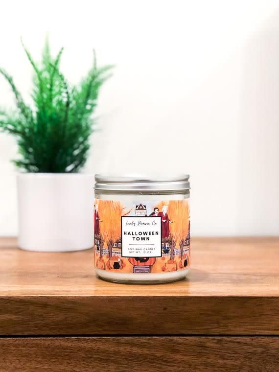 Fall Scented Halloween Candle
