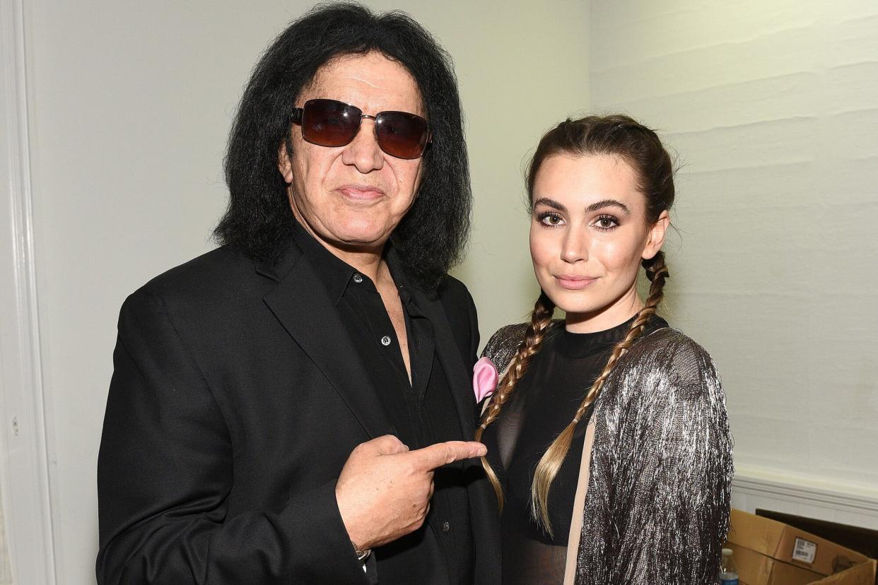 Gene Simmons and Sophie Simmons attend 'The Children Matter', an exclusive charity event benefiting MATTER & The Starkey Hearing Foundation presented by Bridgehampton Benefit at Southampton Arts Center on July 29, 2017 in Southampton, New York.