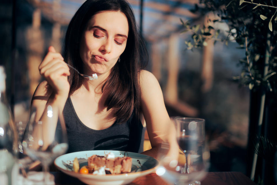 Being a picky eater is the nation's top relationship beige flag, new research has revealed. (Getty Images)