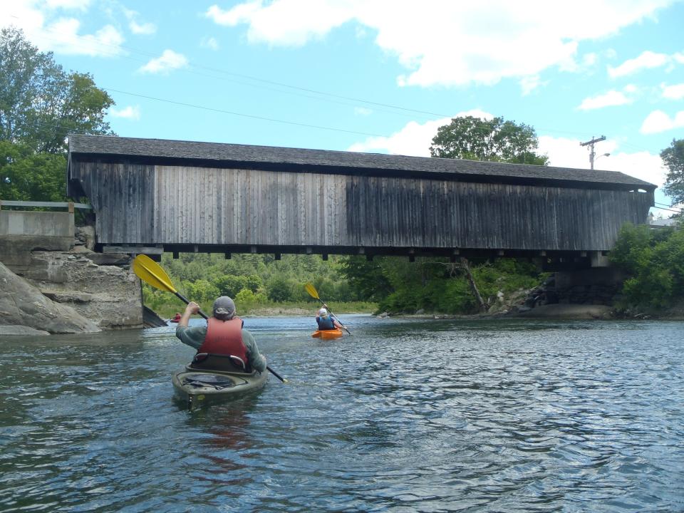 The Mad River Valley has no shortage of scenic beauty to make an outing by kayak, canoe or tube an unforgettable experience.
