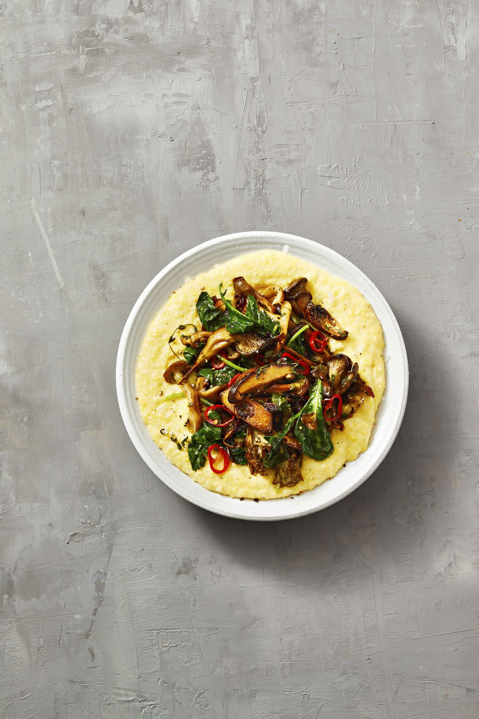 Polenta With Mushrooms