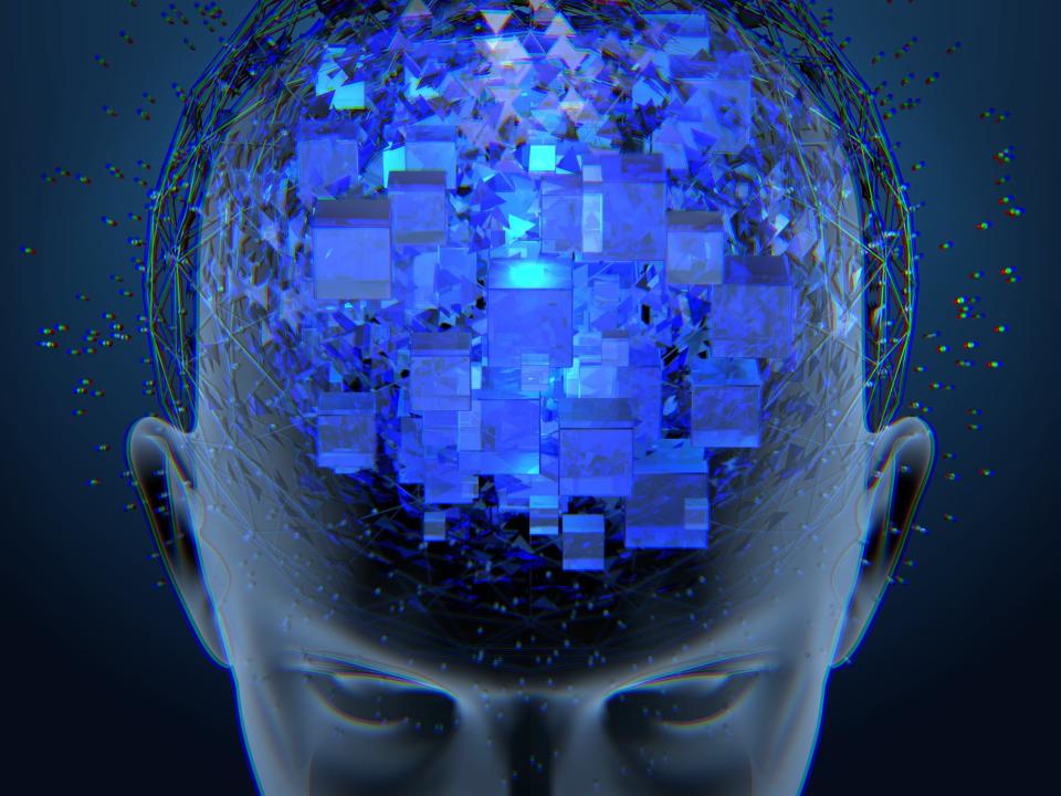 Imagen de un cerebro por ordenador