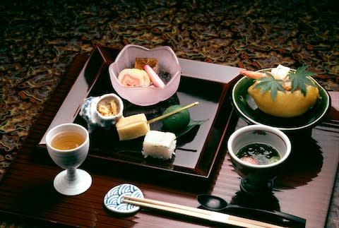 A kaiseki-style banquet - Credit: istock