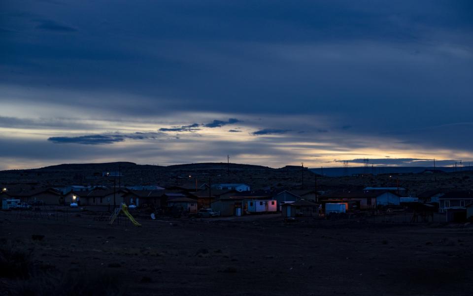 Navajo Nation amid the coronavirus epidemic.