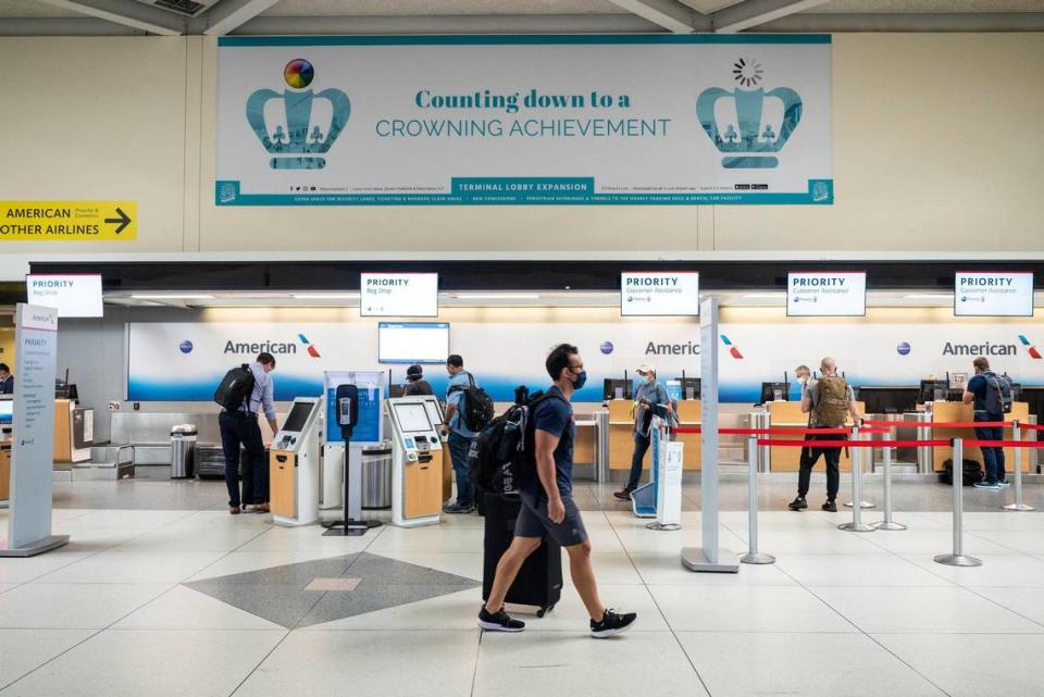 CLT airport ranked in the top five busiest airports in the world in number of flights for most of the year, according to flight statistics website Information Design.