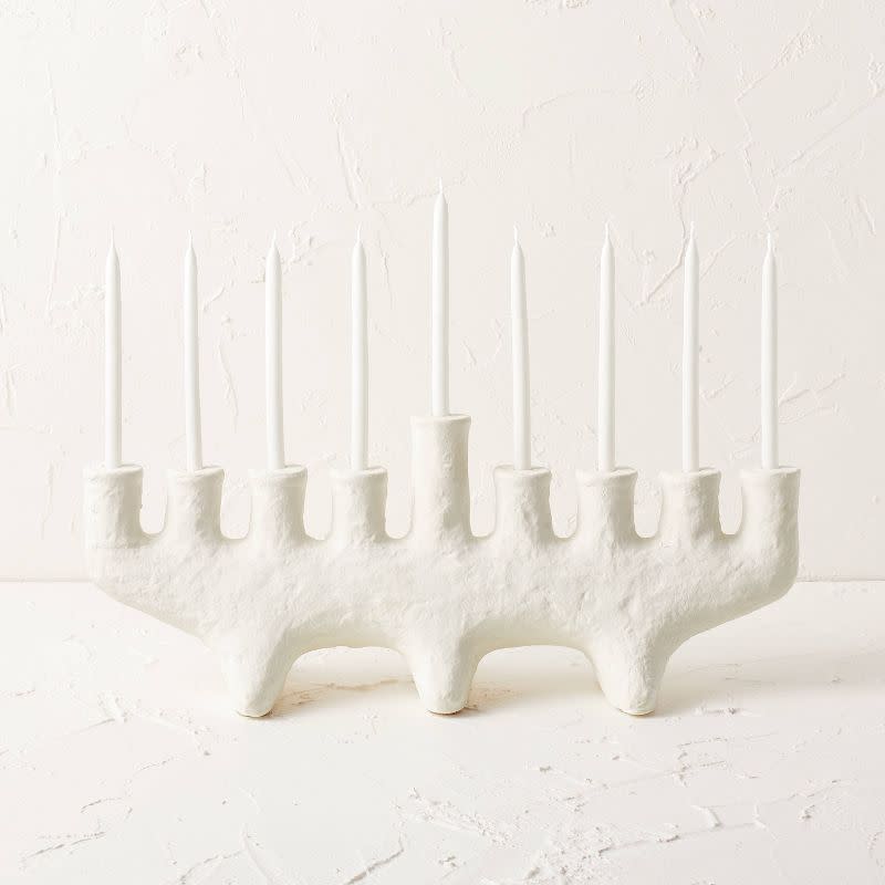 Opalhouse x Jungalow Carved Clay Menorah