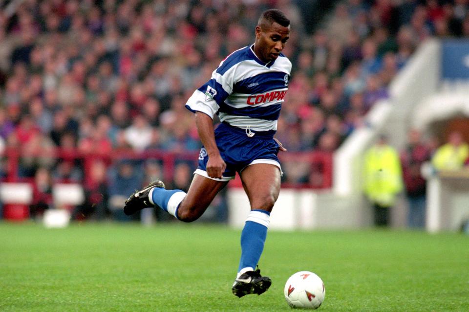 Les Ferdinand, Queens Park Rangers  (Photo by Tony Marshall/EMPICS via Getty Images)