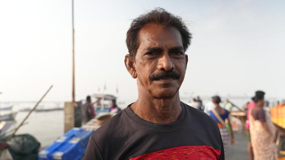 Many fishermen like Kashinath Budiya Koli, 62, have seen their boats destroyed in the more frequent cyclones hitting the area. Some people whose families have been fishing in the area for generations are now choosing to look for work elsewhere. 