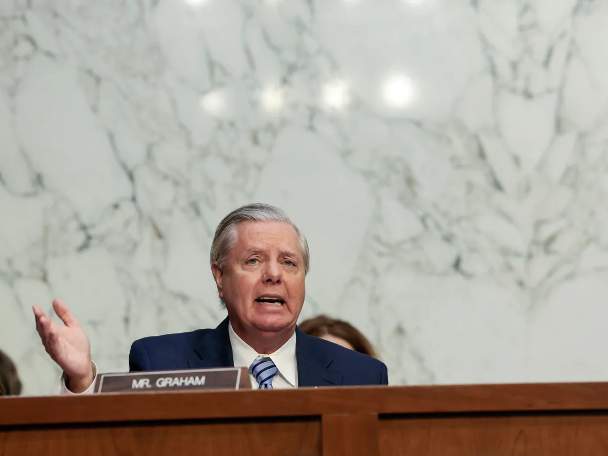 Lindsey Graham says most Democrats would 'jump out the window' if they had to vo..