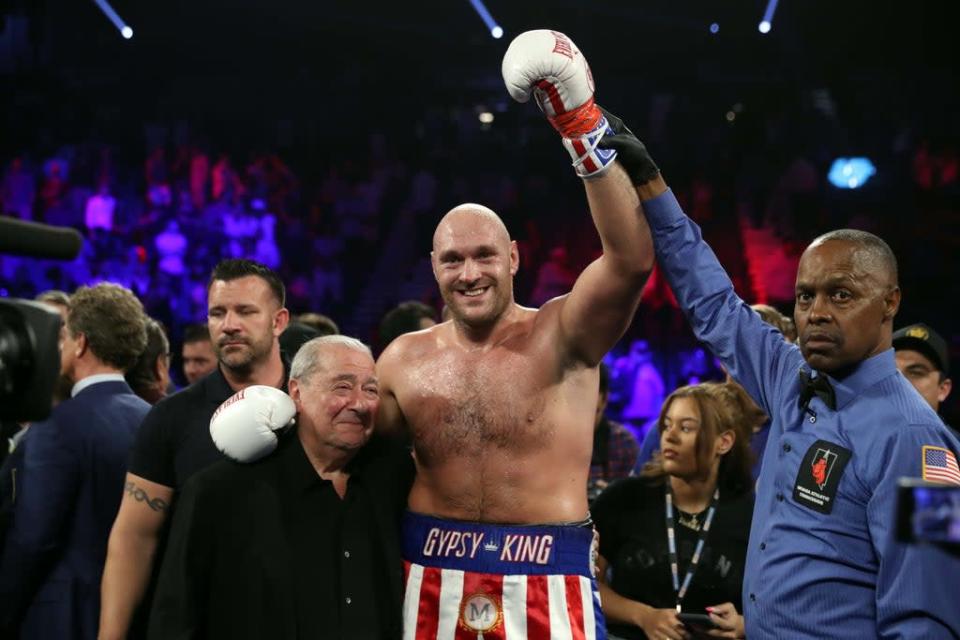 Tyson Fury is a heavyweight champion of the world  (Getty Images)
