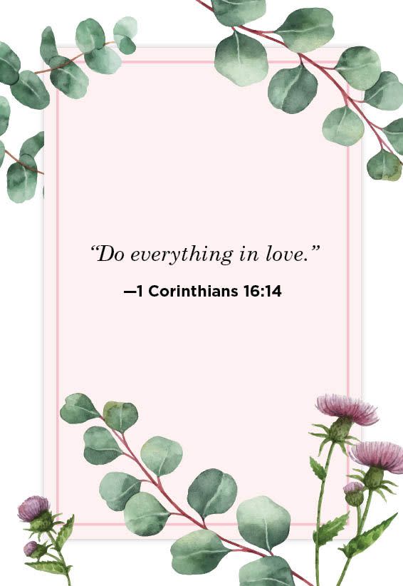 10) 1 Corinthians 16:14