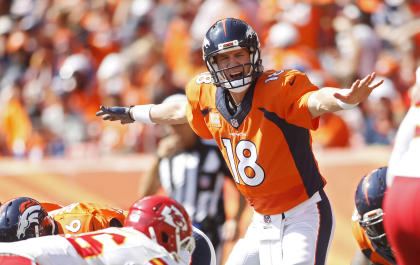 Peyton Manning is known for controlling the game at the line of scrimmage. (USA TODAY Sports)