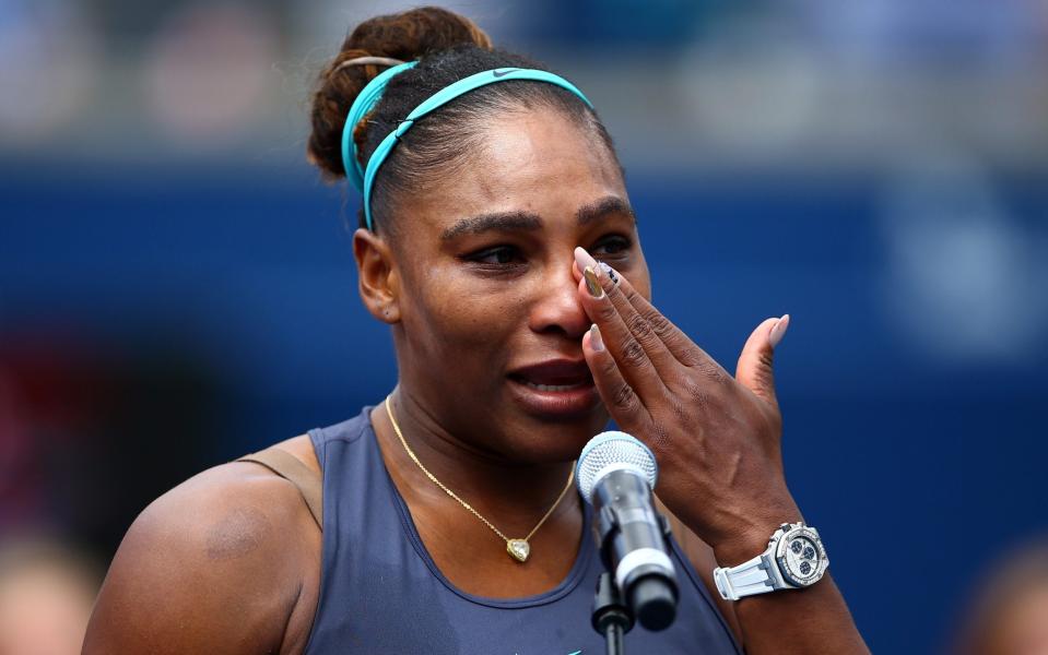 Serena Williams was also forced to withdraw from the Rogers Cup final just days ago - Getty Images North America