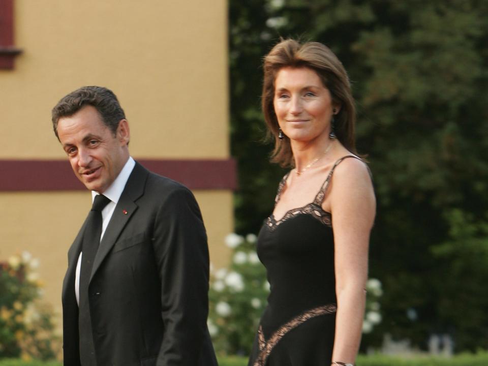 Nicolas Sarkozy and wife Cecilia Sarkozy (Getty Images)