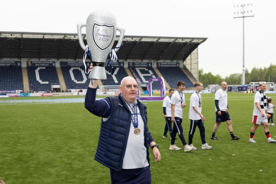 John McGlynn says that it would be 'impossible' for Falkirk to afford the installation of a new grass pitch. <i>(Image: SNS)</i>