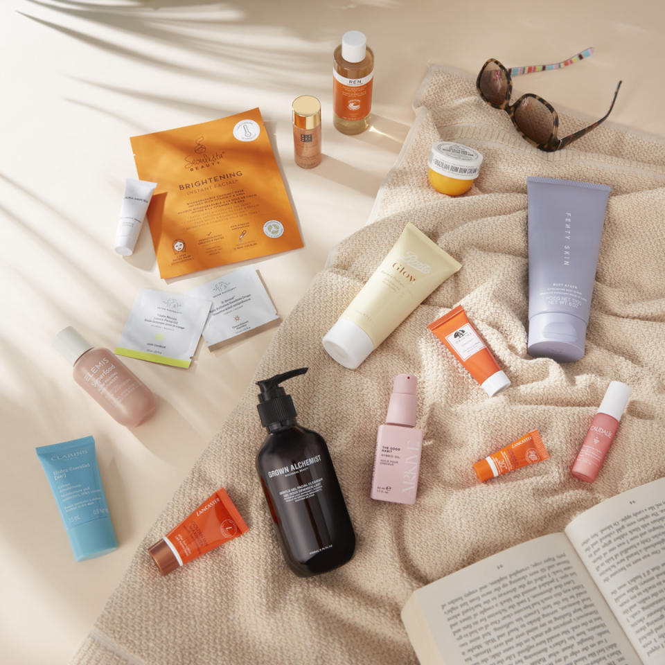 The beauty box is filled with everything your summer skincare routine needs. (Boots)