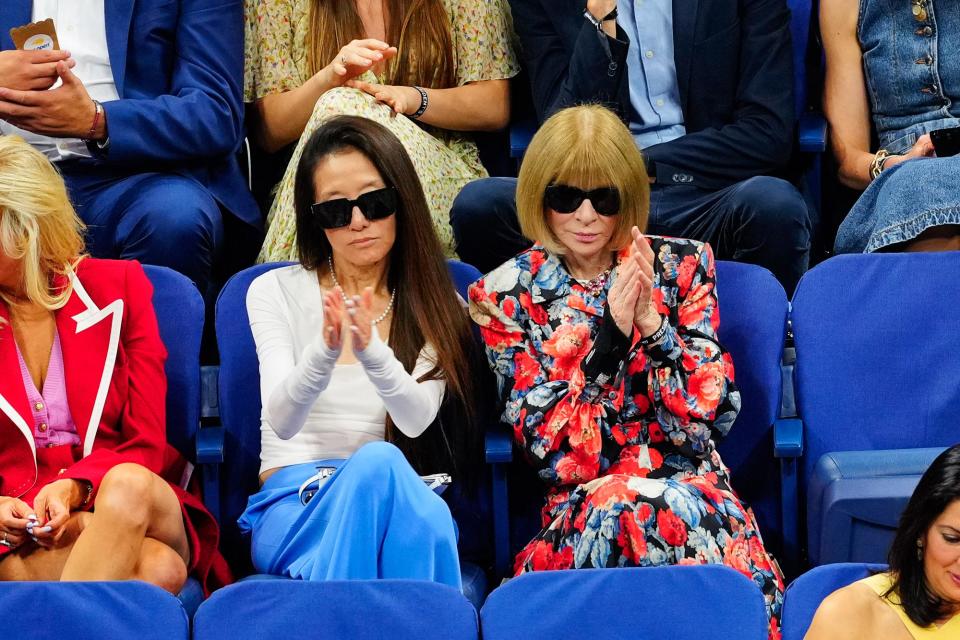 Anna Wintour and Vera Wang