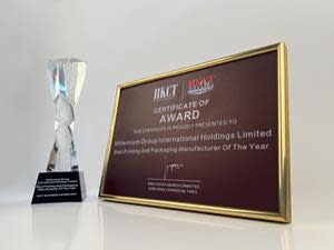 Millennium Group Named Best Printing and Packaging Manufacture of the Year by HKCT