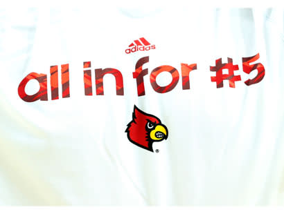 Official Louisville Cardinals 2013 Men's Basketball Tournament Final Four T- Shirt