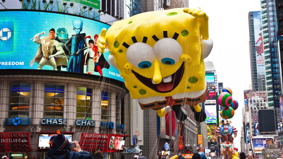 <p>Sponsoring a balloon in the Macy’s parade is a big investment, so many sponsors opt to participate for several years. In these cases a new balloon doesn’t need to be constructed, so the fee drops to $90,000.</p> <p>Several balloons will be returning for the 2020 parade, including the Pillsbury Doughboy, SpongeBob SquarePants and Sinclair’s Dino.</p> <p>Snoopy will also be back, outfitted as an astronaut. Astronaut Snoopy is the eighth version of the classic comic character to participate in the annual event, marking his 41st Macy’s Thanksgiving parade appearance — more than any other balloon.</p>