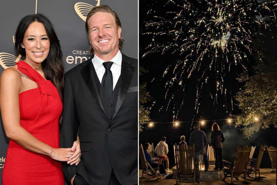 <p>Joanna Gaines Instagram</p> Chip and Joanna Gaines share a glimpse of their New Year