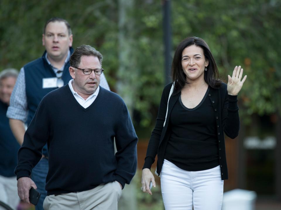 Sheryl Sandberg bobby Kotick