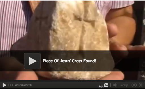 Archaeologists working in Turkey believe they have found a<a href="http://www.huffingtonpost.com/2013/08/01/jesus-cross-found-archaeology_n_3691938.html" target="_blank"> piece of the cross</a> that Jesus was crucified on.  While excavating the ancient Balatlar Church, a seventh-century building in Sinop, Turkey, on the shores of the Black Sea, they uncovered a stone chest that contained objects that may be directly connected with Jesus Christ.   <a href="http://www.huffingtonpost.com/2013/08/01/jesus-cross-found-archaeology_n_3691938.html" target="_blank">Read more here.. </a>
