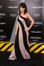 Perrey Reeves attends the Los Angeles premiere of "Total Recall" on August 1, 2012.