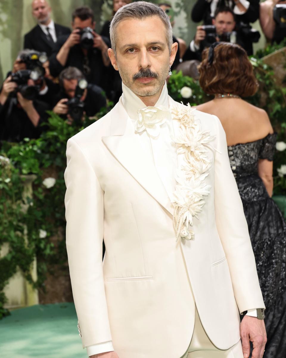 NEW YORK, NEW YORK - MAY 06: Jeremy Strong attends The 2024 Met Gala Celebrating "Sleeping Beauties: Reawakening Fashion" at The Metropolitan Museum of Art on May 06, 2024 in New York City. (Photo by Jamie McCarthy/Getty Images)