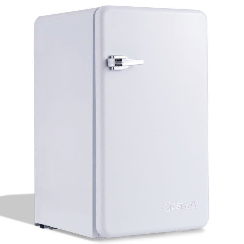 3) Setemi Retro Freestanding Mini Fridge