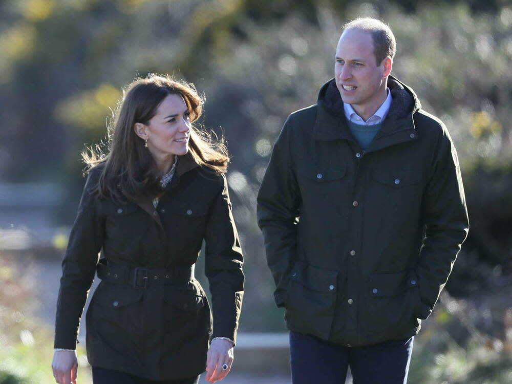 Prinz William und Herzogin Kate grüßen australische Helfer in einer neuen Videobotschaft (Bild: imago images/PA Images)