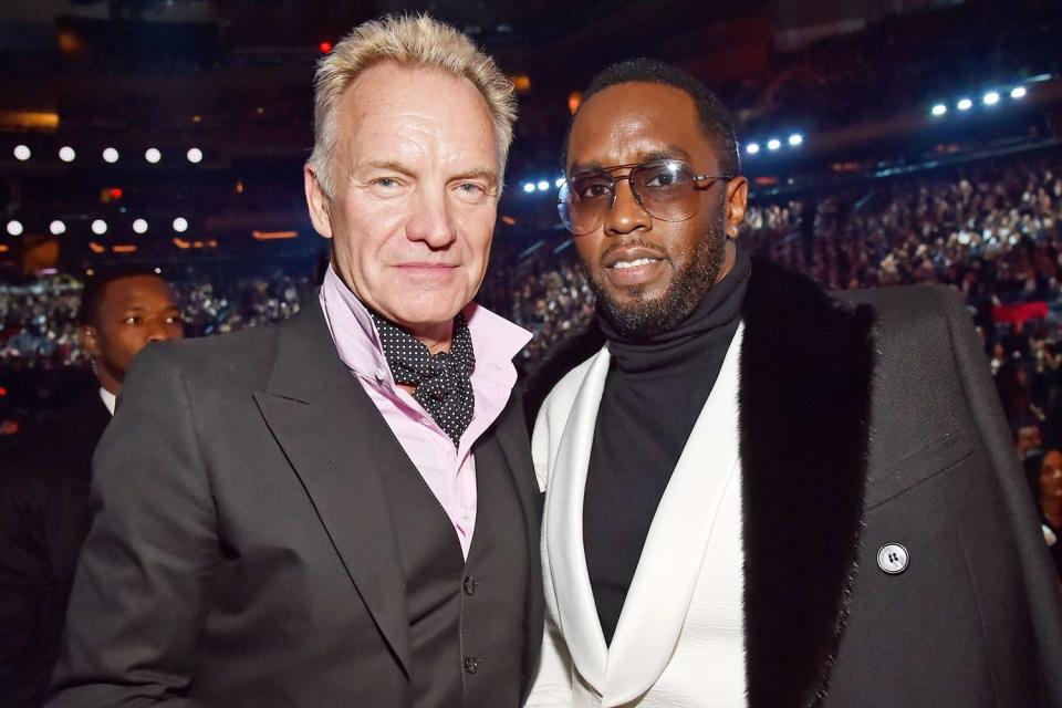 Kevin Mazur/Getty Sting és Diddy 2018-ban