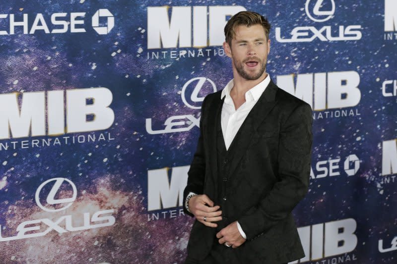 Chris Hemsworth will co-chair the Met Gala. File Photo by John Angelillo/UPI