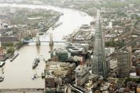The Shard - The European Union's tallest building was inaugurated July 5. At the time of the Shard's official opening, there are still no confirmed occupants, though it is expected that there would be full occupancy by the end of 2014. (REUTERS/Handout/Newscast)