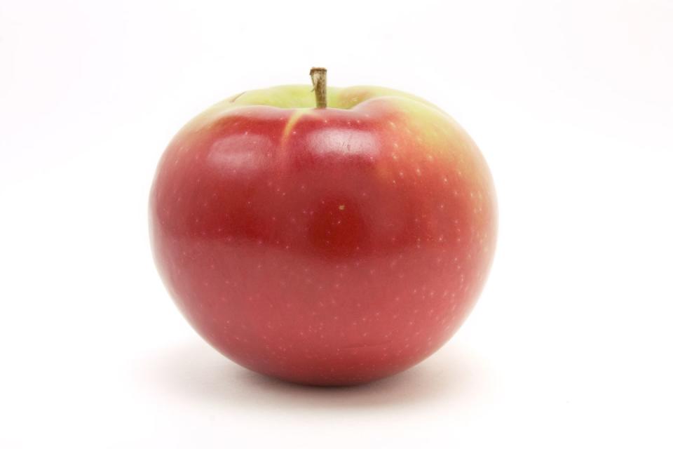 red macintosh apple